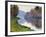 The Seine at Jenfosse, 1884-Claude Monet-Framed Giclee Print