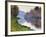 The Seine at Jenfosse, 1884-Claude Monet-Framed Giclee Print