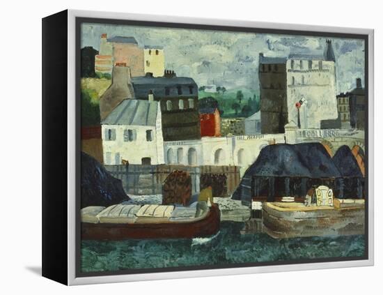 The Seine at Passy-Christopher Wood-Framed Premier Image Canvas