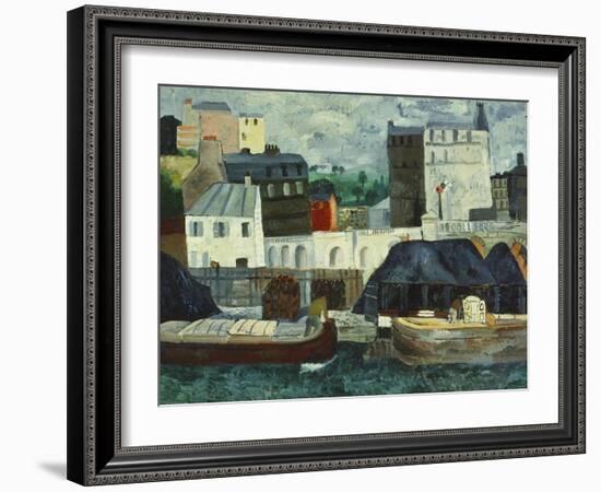 The Seine at Passy-Christopher Wood-Framed Giclee Print