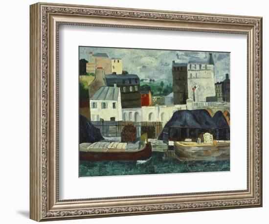 The Seine at Passy-Christopher Wood-Framed Giclee Print