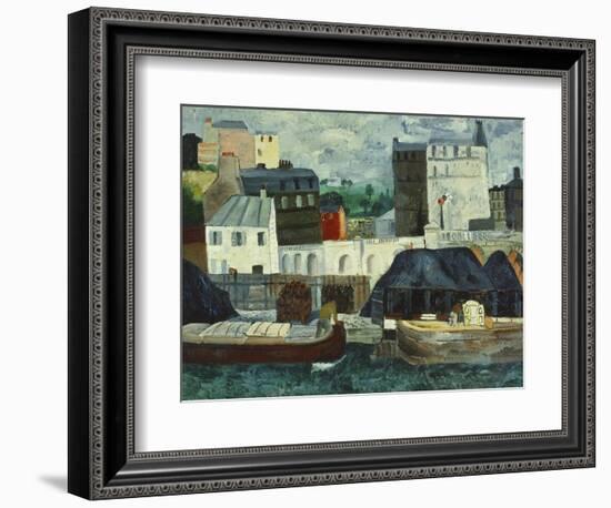 The Seine at Passy-Christopher Wood-Framed Giclee Print