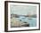 The Seine at Port-Marly, Piles of Sand, 1875-Alfred Sisley-Framed Giclee Print