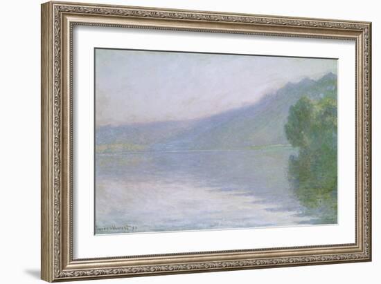 The Seine at Port-Villez, 1894-Claude Monet-Framed Giclee Print