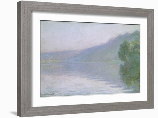 The Seine at Port-Villez, 1894-Claude Monet-Framed Giclee Print