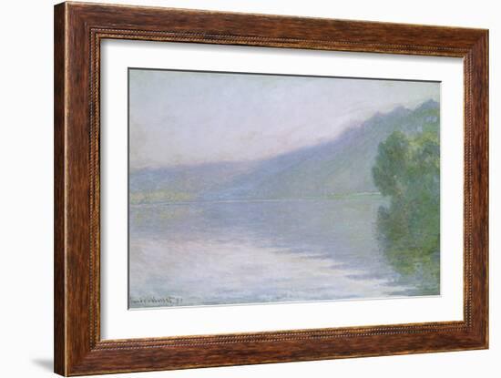 The Seine at Port-Villez, 1894-Claude Monet-Framed Giclee Print