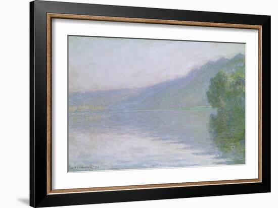 The Seine at Port-Villez, 1894-Claude Monet-Framed Giclee Print