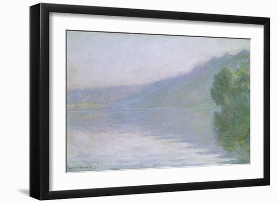 The Seine at Port-Villez, 1894-Claude Monet-Framed Giclee Print