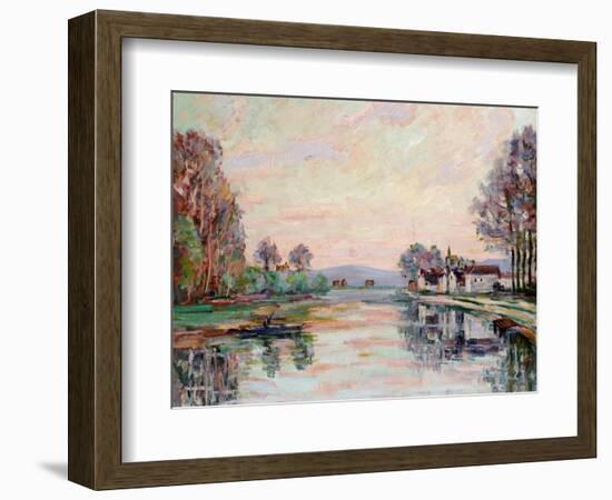 The Seine at Samois, c.1900-Armand Guillaumin-Framed Giclee Print