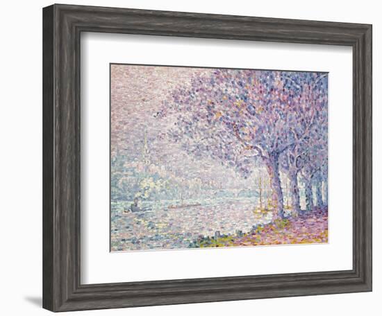 The Seine at St. Cloud, 1903-Paul Signac-Framed Giclee Print