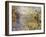 The Seine by Argenteuil-Pierre-Auguste Renoir-Framed Giclee Print