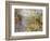 The Seine by Argenteuil-Pierre-Auguste Renoir-Framed Giclee Print