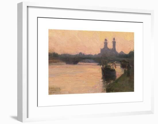 The Seine, c.1902-Henry Ossawa Tanner-Framed Premium Giclee Print