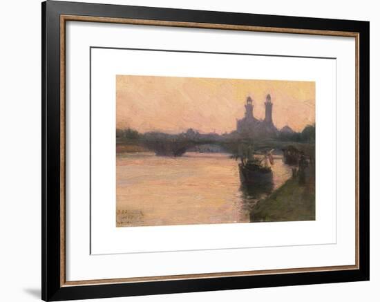 The Seine, c.1902-Henry Ossawa Tanner-Framed Premium Giclee Print