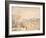 The Seine from the Pont-Neuf-Camille Pissarro-Framed Giclee Print