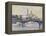 The Seine in front of the Trocadero-Henri Edmond Cross-Framed Premier Image Canvas