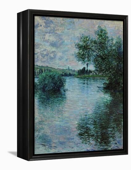 The Seine Near Vetheuil, 1879-Claude Monet-Framed Premier Image Canvas