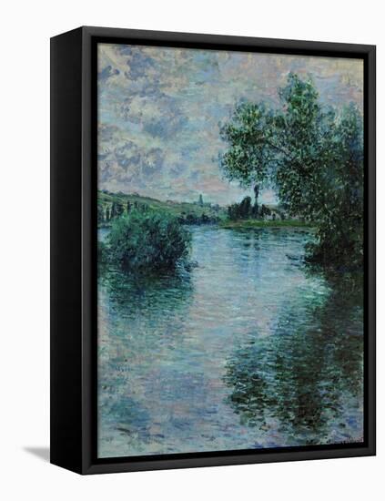 The Seine Near Vetheuil, 1879-Claude Monet-Framed Premier Image Canvas