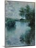 The Seine Near Vetheuil, 1879-Claude Monet-Mounted Giclee Print