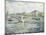 The Seine, Paris; La Seine a Paris, 1904-Henri Lebasque-Mounted Giclee Print
