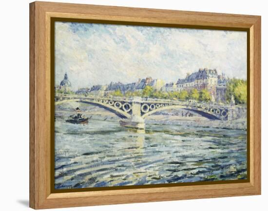 The Seine, Paris; La Seine a Paris, 1904-Henri Lebasque-Framed Premier Image Canvas