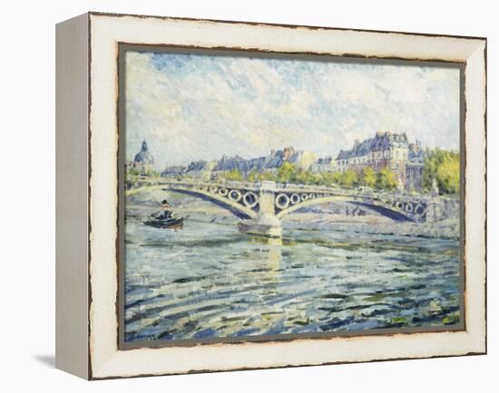 The Seine, Paris; La Seine a Paris, 1904-Henri Lebasque-Framed Premier Image Canvas