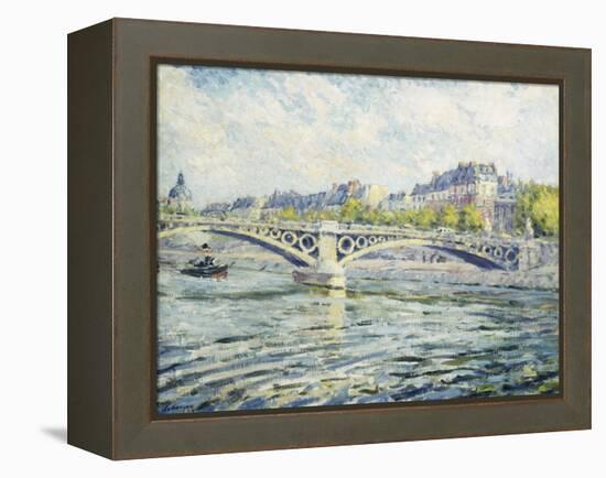 The Seine, Paris; La Seine a Paris, 1904-Henri Lebasque-Framed Premier Image Canvas