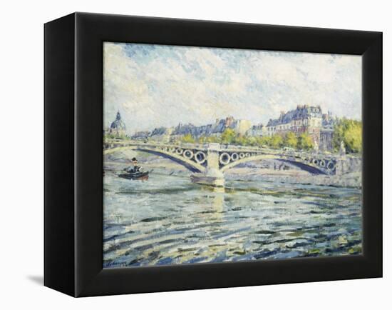 The Seine, Paris; La Seine a Paris, 1904-Henri Lebasque-Framed Premier Image Canvas