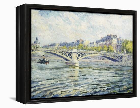 The Seine, Paris; La Seine a Paris, 1904-Henri Lebasque-Framed Premier Image Canvas