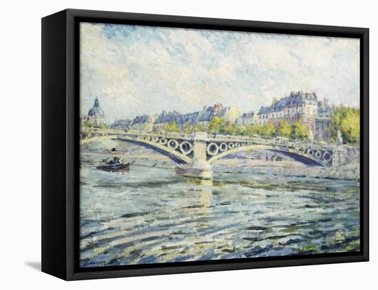 The Seine, Paris; La Seine a Paris, 1904-Henri Lebasque-Framed Premier Image Canvas