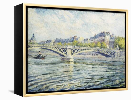 The Seine, Paris; La Seine a Paris, 1904-Henri Lebasque-Framed Premier Image Canvas