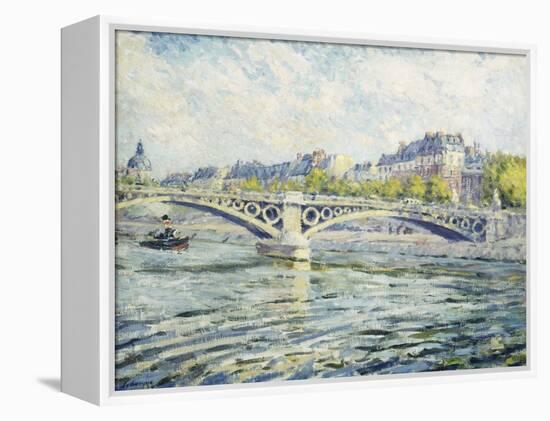 The Seine, Paris; La Seine a Paris, 1904-Henri Lebasque-Framed Premier Image Canvas