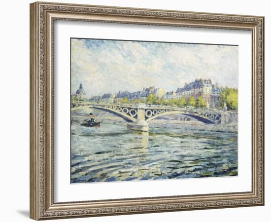 The Seine, Paris-Henri Lebasque-Framed Giclee Print