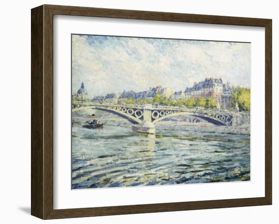 The Seine, Paris-Henri Lebasque-Framed Giclee Print