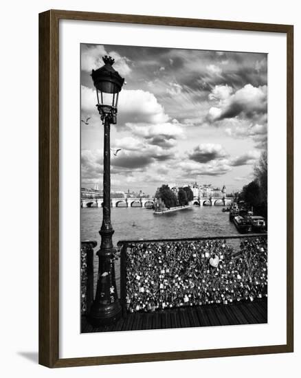 The Seine River - Pont des Arts - Paris-Philippe Hugonnard-Framed Photographic Print