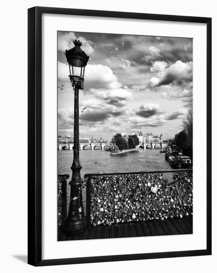 The Seine River - Pont des Arts - Paris-Philippe Hugonnard-Framed Photographic Print