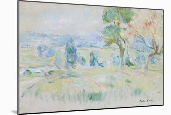 The Seine Valley at Mézy, 1891-Berthe Morisot-Mounted Giclee Print