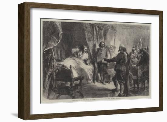 The Seizure of Charles I at Holmby-House-Sir John Gilbert-Framed Giclee Print