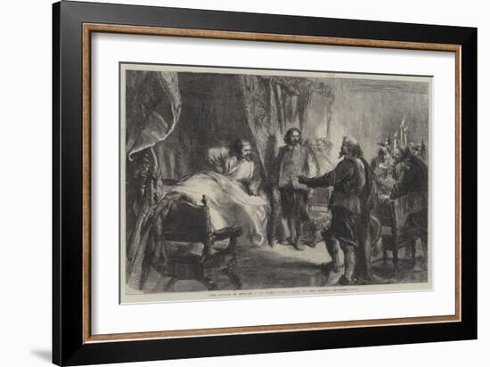 The Seizure of Charles I at Holmby-House-Sir John Gilbert-Framed Giclee Print