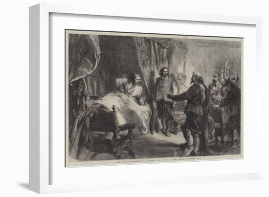 The Seizure of Charles I at Holmby-House-Sir John Gilbert-Framed Giclee Print