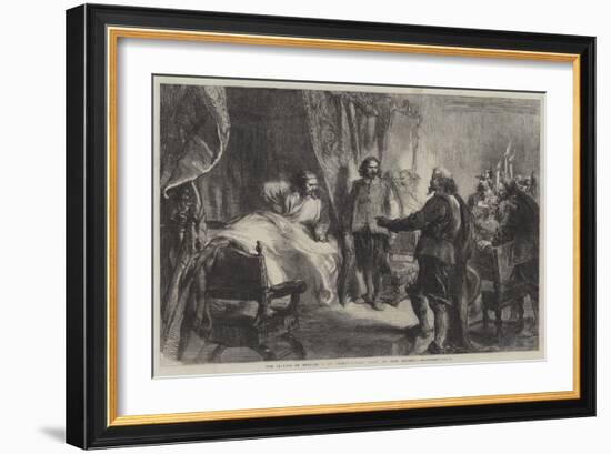 The Seizure of Charles I at Holmby-House-Sir John Gilbert-Framed Giclee Print