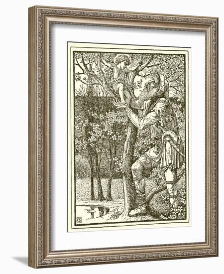 The Selfish Giant-Walter Crane-Framed Giclee Print