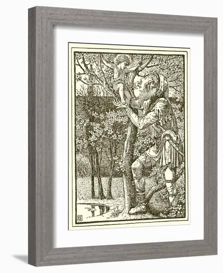 The Selfish Giant-Walter Crane-Framed Giclee Print