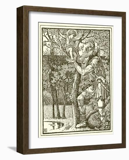 The Selfish Giant-Walter Crane-Framed Giclee Print