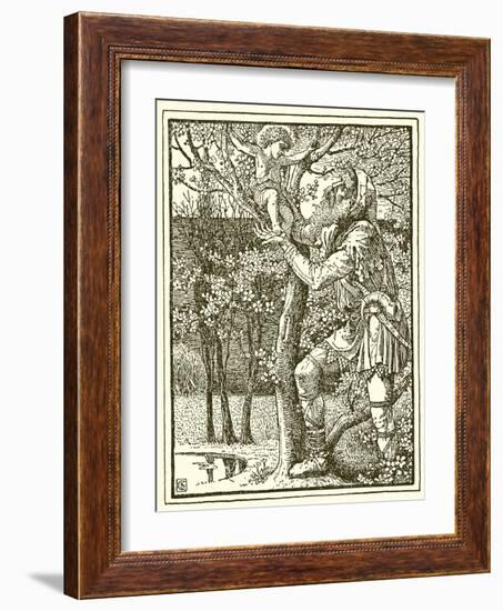 The Selfish Giant-Walter Crane-Framed Giclee Print