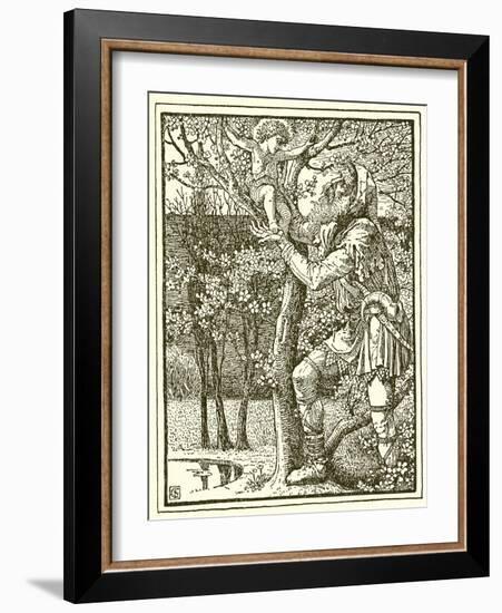 The Selfish Giant-Walter Crane-Framed Giclee Print