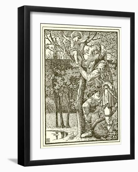The Selfish Giant-Walter Crane-Framed Giclee Print