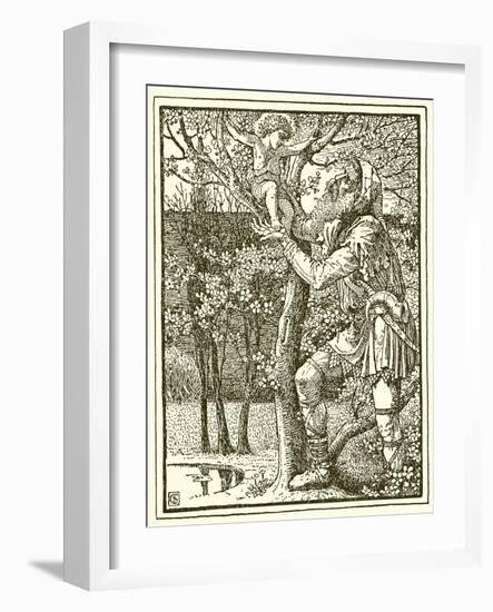 The Selfish Giant-Walter Crane-Framed Giclee Print