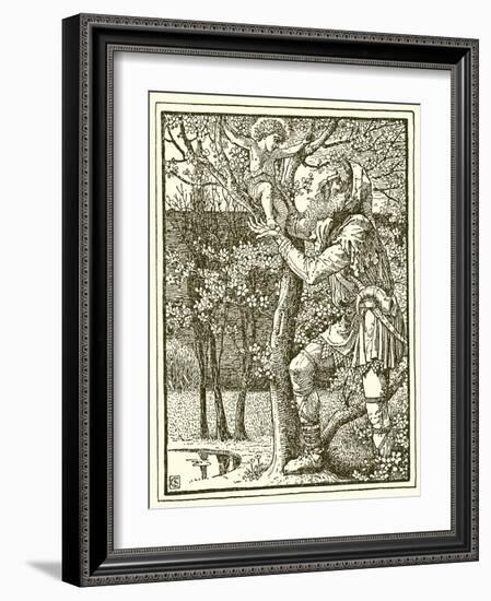 The Selfish Giant-Walter Crane-Framed Giclee Print