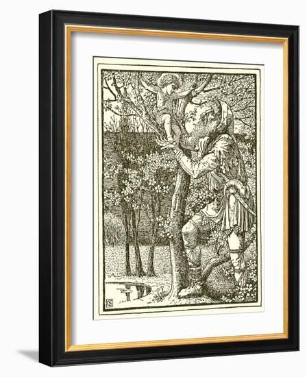 The Selfish Giant-Walter Crane-Framed Giclee Print